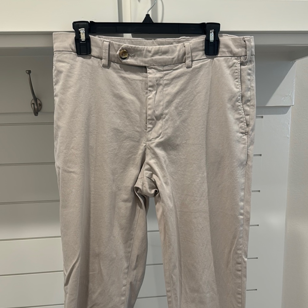 Hart Schaffner Marx Tan Chinos Classic Straight-Leg